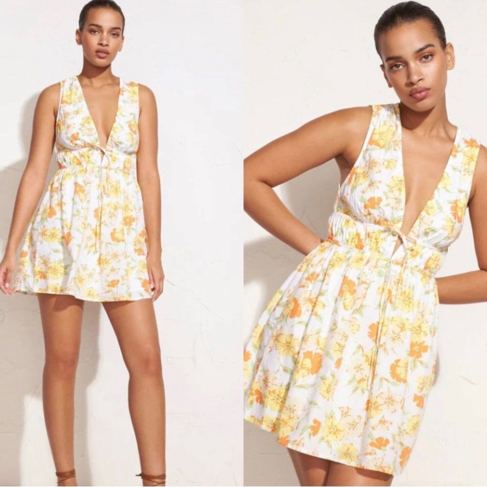 Faithfull the Brand Korita Palermo Floral Mini Dress